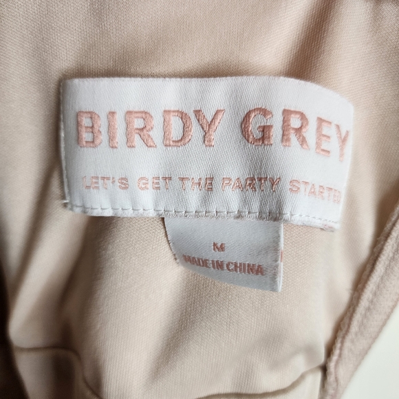 Birdy Grey Pink Floral Midi Dress - Picture 16 of 16